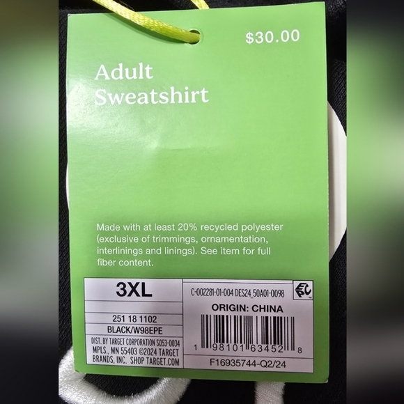 Black 'Cat Lady' Sweatshirt - Picture 7 of 8